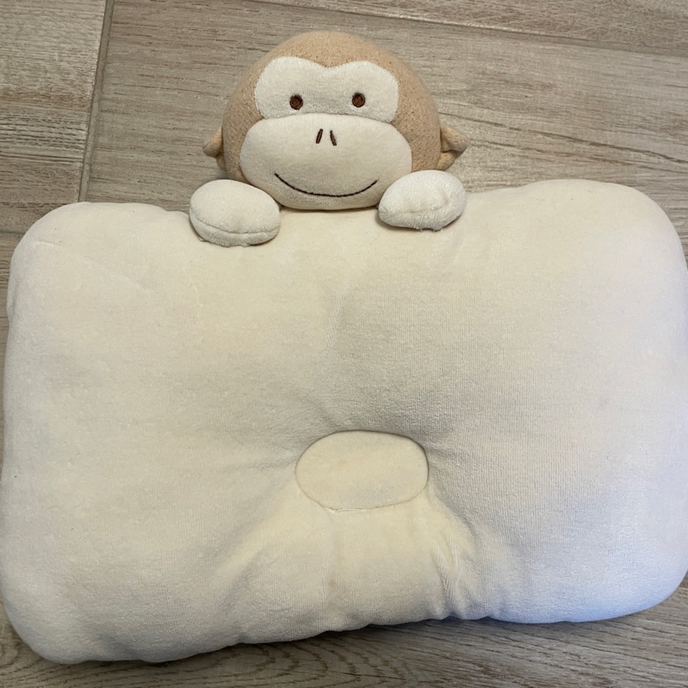 Monkey baby pillow